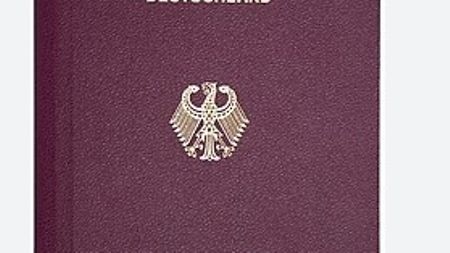 german passport pages